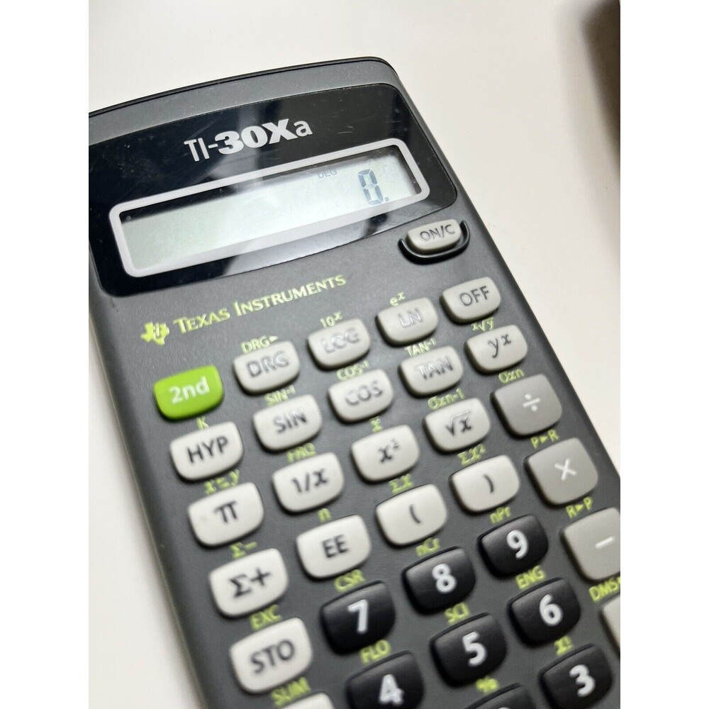2 Texas Instruments: TI-30XA Solar Scientific Calculator Working Math - Picture 3 of 8